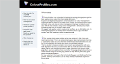 Desktop Screenshot of colourprofiles.com